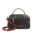 Scooter 01 Black Leather Sling Bag