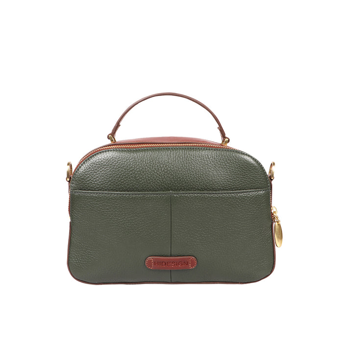 Scooter 01 Green Leather Sling Bag