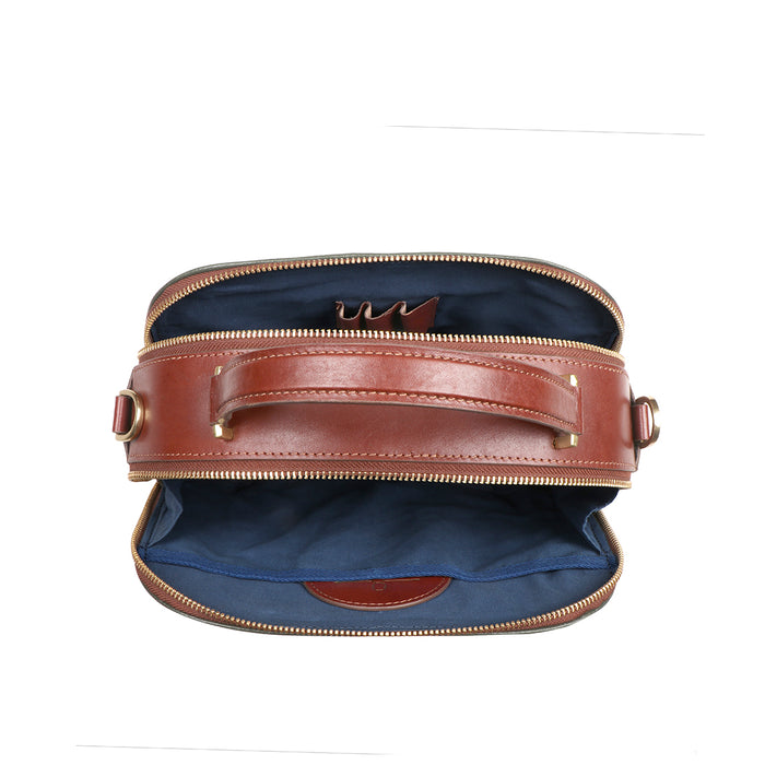 Scooter 01 Green Leather Sling Bag