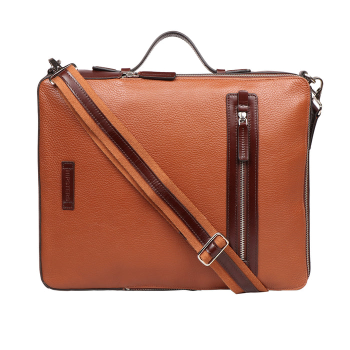 Scooter 03 Tan Leather  Backpack