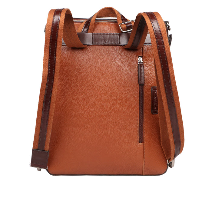 Scooter 03 Tan Leather  Backpack