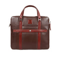 Scooter 05 Brown Leather  Messenger Bag