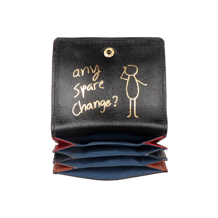 Scooter W1 Black Leather Card Holder
