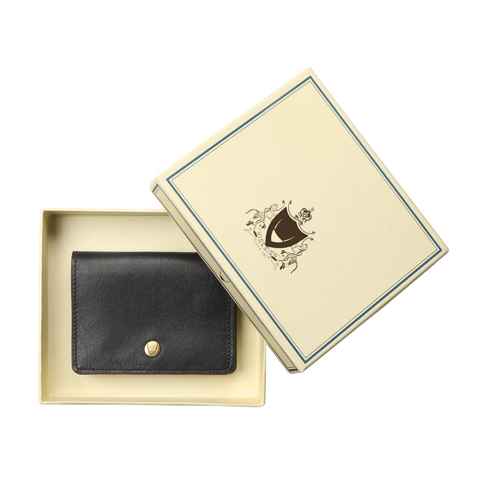 Scooter W1 Black Leather Card Holder