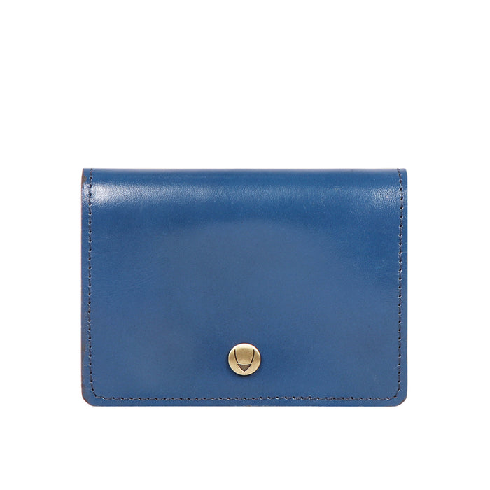 Scooter W1 Blue Leather Card Holder