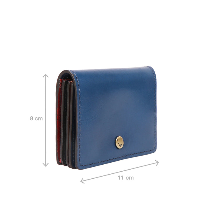 Scooter W1 Blue Leather Card Holder