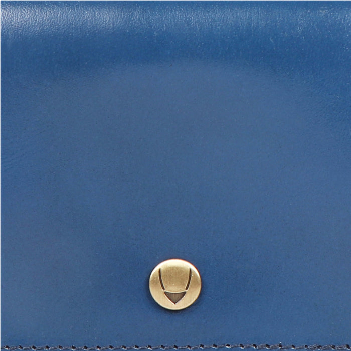 Scooter W1 Blue Leather Card Holder