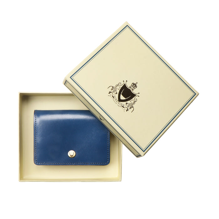 Scooter W1 Blue Leather Card Holder
