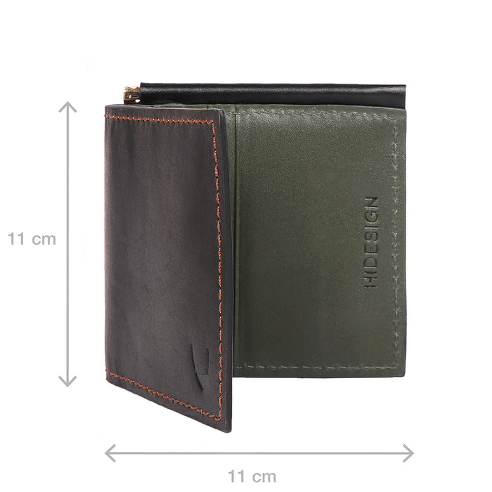 Scooter W2 Black Leather Bi-Fold Wallet