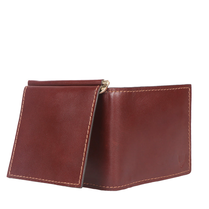 Scooter W2 Brown Leather Bi-Fold Wallet