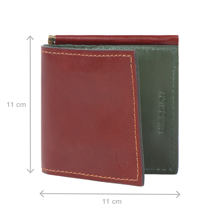 Scooter W2 Brown Leather Bi-Fold Wallet