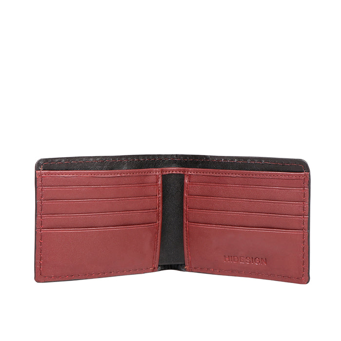 Scooter W3 Black Leather Bi-Fold Wallet