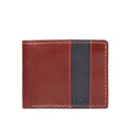 Scooter W3 Brown Leather Bi-Fold Wallet