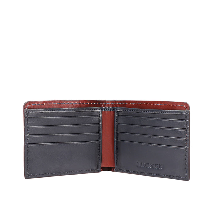 Scooter W3 Brown Leather Bi-Fold Wallet