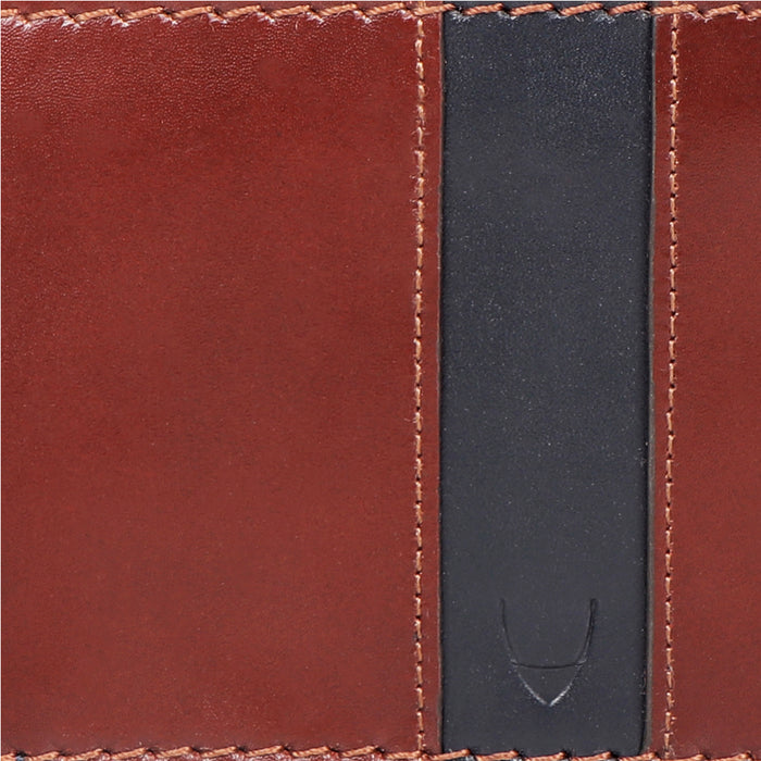 Scooter W3 Brown Leather Bi-Fold Wallet