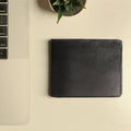 Scooter W4 Black Leather Bi-Fold Wallet
