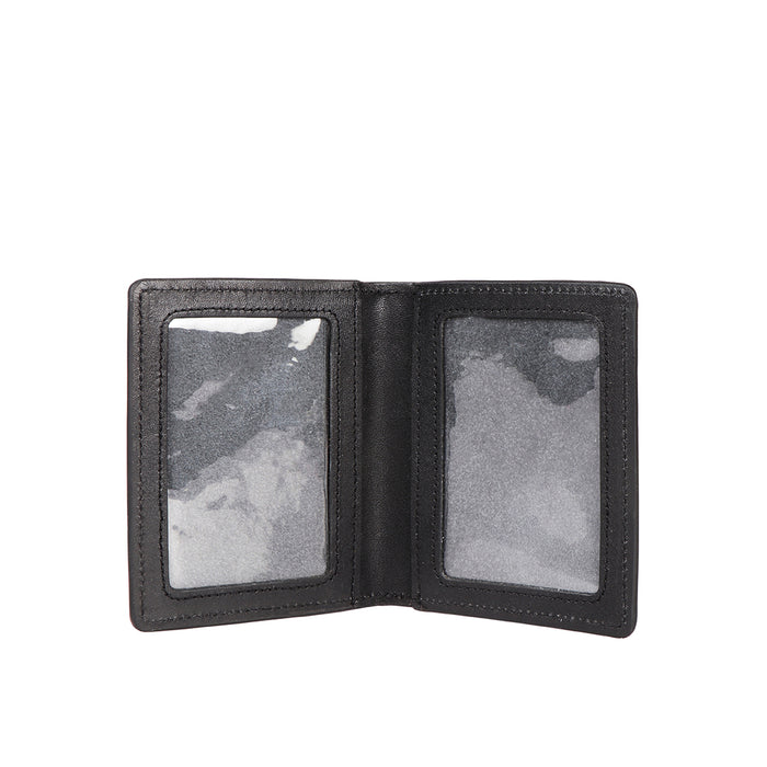 Scooter W4 Black Leather Bi-Fold Wallet