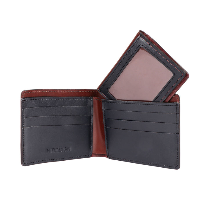 Scooter W4 Brown Leather Bi-Fold Wallet