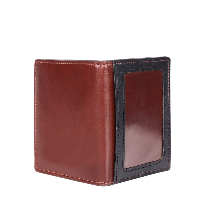 Scooter W4 Brown Leather Bi-Fold Wallet