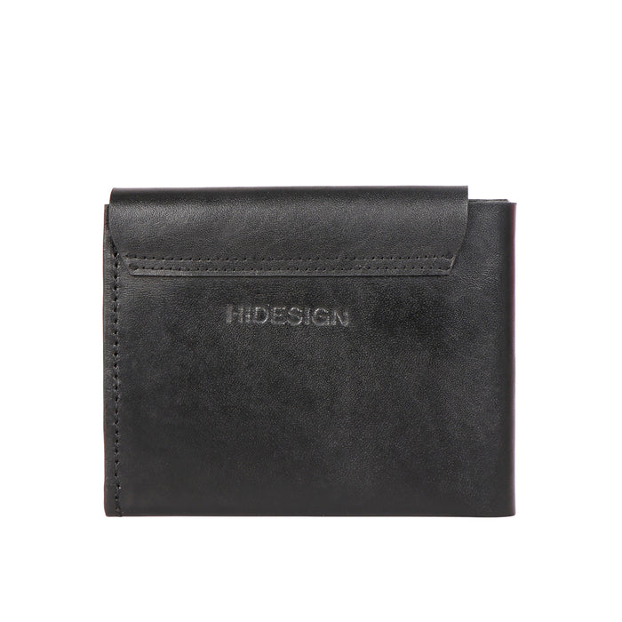 Scooter W5 Black Leather Bi-Fold Wallet