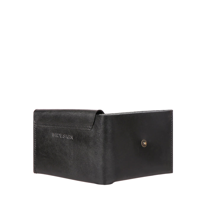 Scooter W5 Black Leather Bi-Fold Wallet