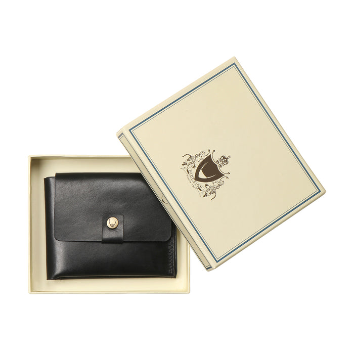 Scooter W5 Black Leather Bi-Fold Wallet