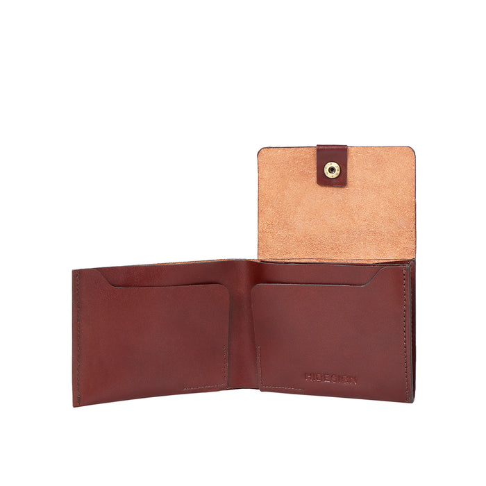 Scooter W5 Brown Leather Bi-Fold Wallet