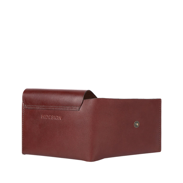 Scooter W5 Brown Leather Bi-Fold Wallet