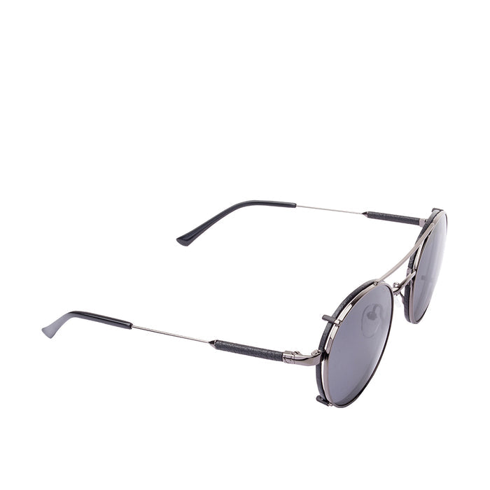 Scuba Women's Black Round Sunglasses