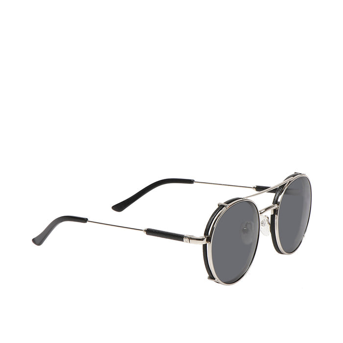 Scuba Women's Black Round Sunglasses