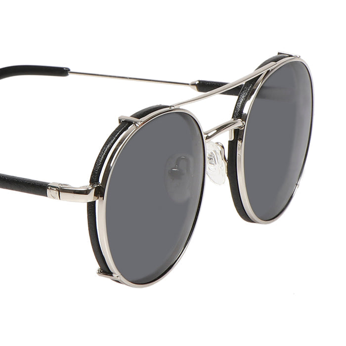 Scuba Women's Black Round Sunglasses