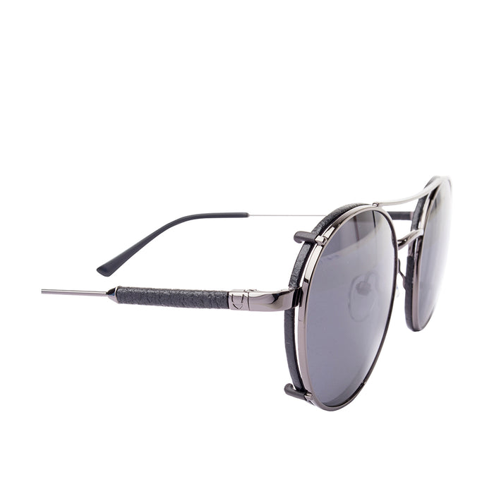 Scuba Women's Black Round Sunglasses