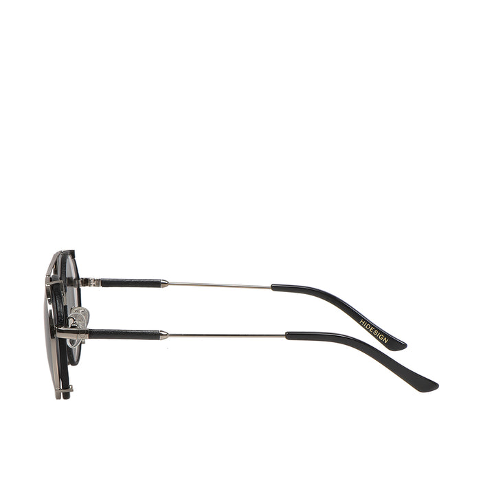 Scuba Women's Black Round Sunglasses
