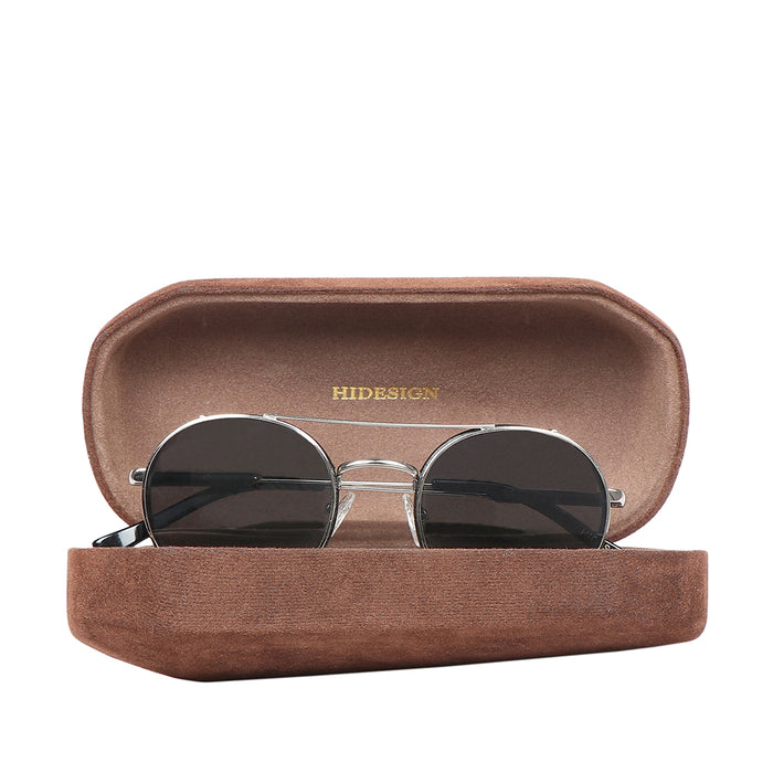 Scuba Women's Black Round Sunglasses