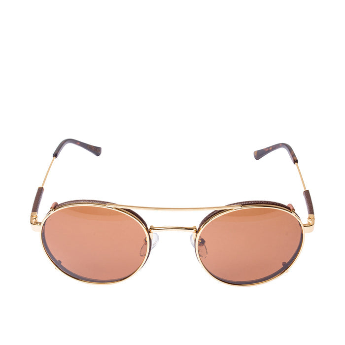 Scuba Women's Brown Round Sunglasses
