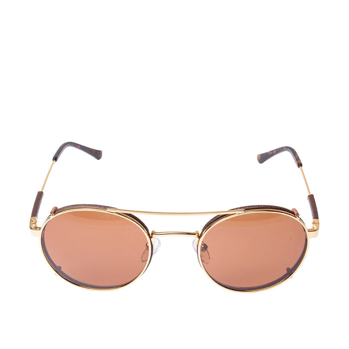 Scuba Women's Brown Round Sunglasses