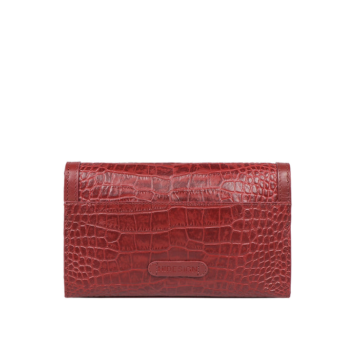 Selena 01 Red Leather Sling Bag