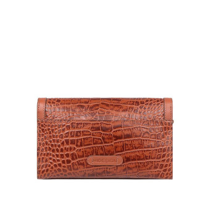 Selena 01 Tan Leather Sling Bag