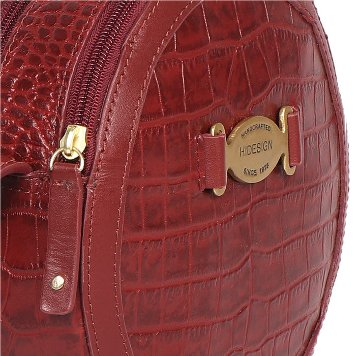 Selena 03 Red Leather Crossbody