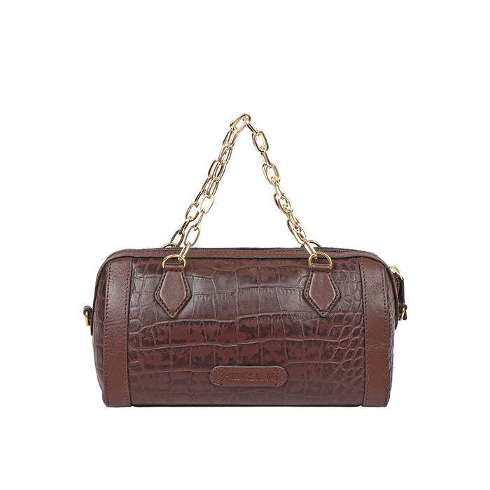Selena 04 Brown Leather Crossbody