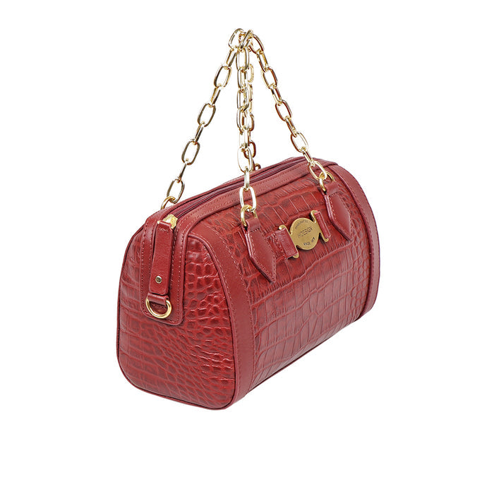 Selena 04 Red Leather Crossbody