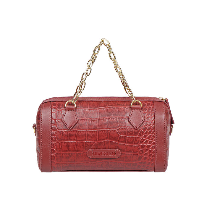 Selena 04 Red Leather Crossbody