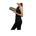 Selena W1 Green Leather Zip Around Wallet