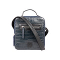 Serrano 01 Blue Leather  Crossbody