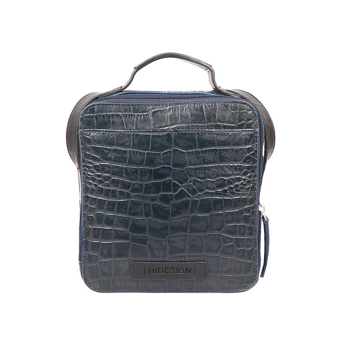 Serrano 01 Blue Leather  Crossbody