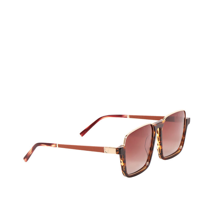 Seychelles Men's Brown Square Sunglasses