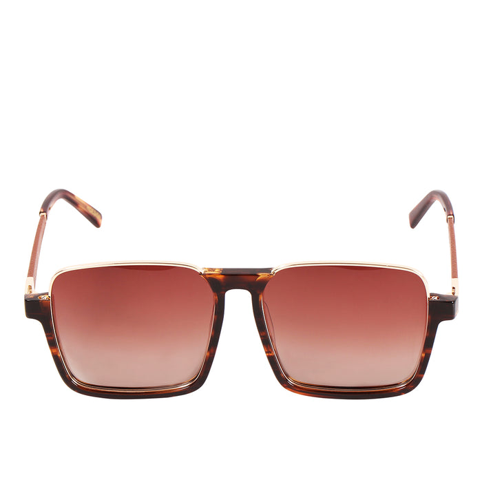 Seychelles Men's Brown Square Sunglasses