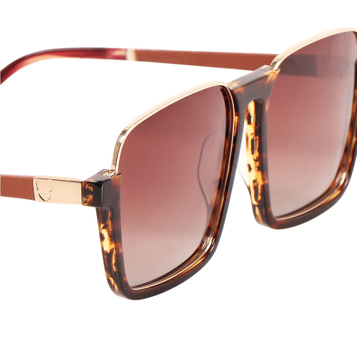 Seychelles Men's Brown Square Sunglasses