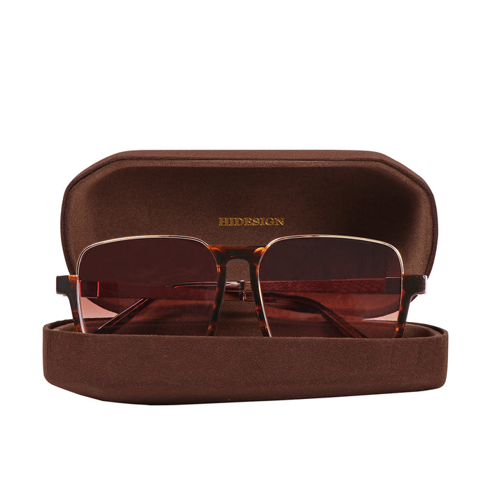 Seychelles Men's Brown Square Sunglasses