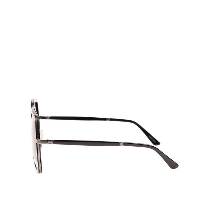 Sicily Women's Black Oversized Sunglasses